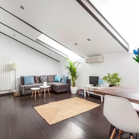 Modern Top Floor Loft At Malasana'S Heart Madrid Ngoại thất bức ảnh