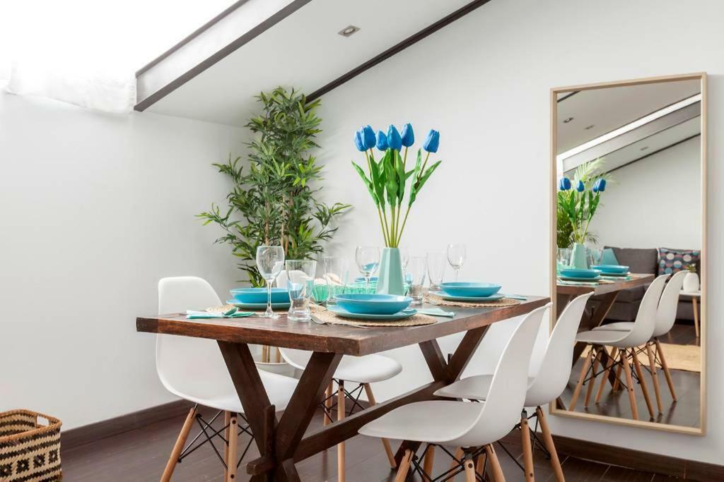 Modern Top Floor Loft At Malasana'S Heart Madrid Ngoại thất bức ảnh
